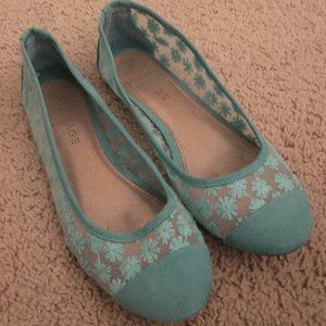 Rampage Teal Flats